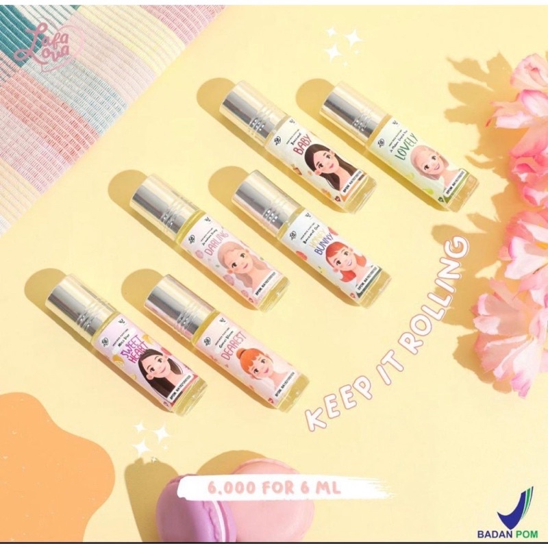 [BPOM]Lafalova Parfum Roll On 6ml