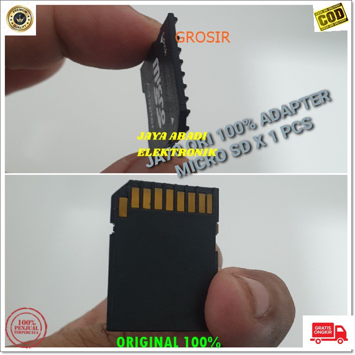 J70 ADAPTER MICRO SD CARD KONEKTOR PENYAMBUNG MMC JEK JACK CONECTOR SAMBUNGAN ADAPTOR MIKRO SD CARD SPLITTER CONVERTER MULTI UNIVERSAL HARGA SATUAN BUAT BIKIN MIKRO SD JADI SD CARD MENGGUNAKAN INI LEBIH MUDAH DAN PRAKTIS HARGA JUGA TERJANGKAU