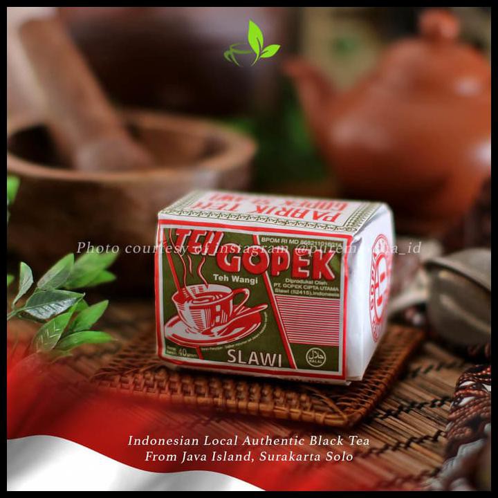 

Teh Solo - Teh Gopek Slawi Indonesian Local Javanese Black Tea 1 Pack