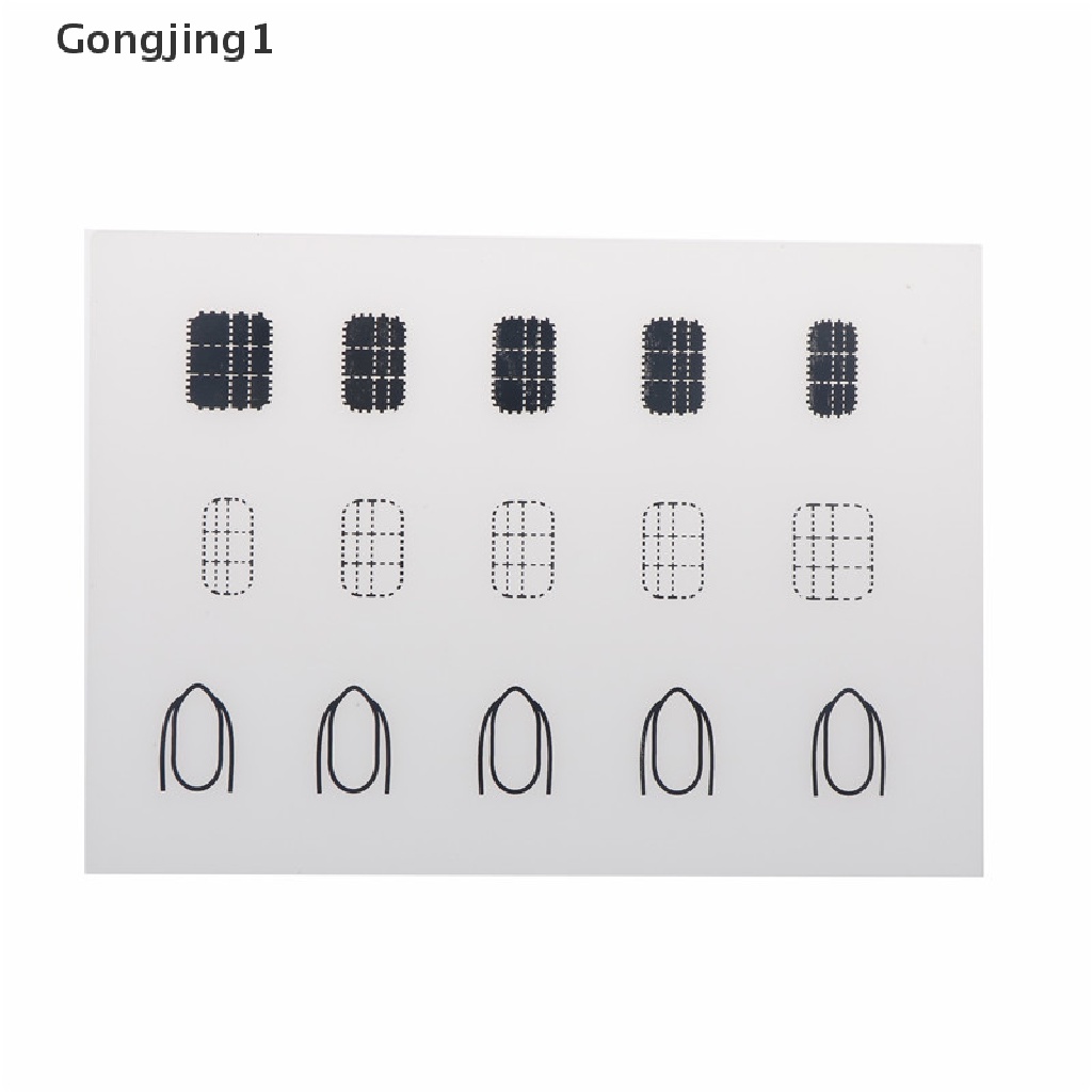 Gongjing1 Pad / Mat Silikon Untuk Transfer Stempel Nail Art DIY