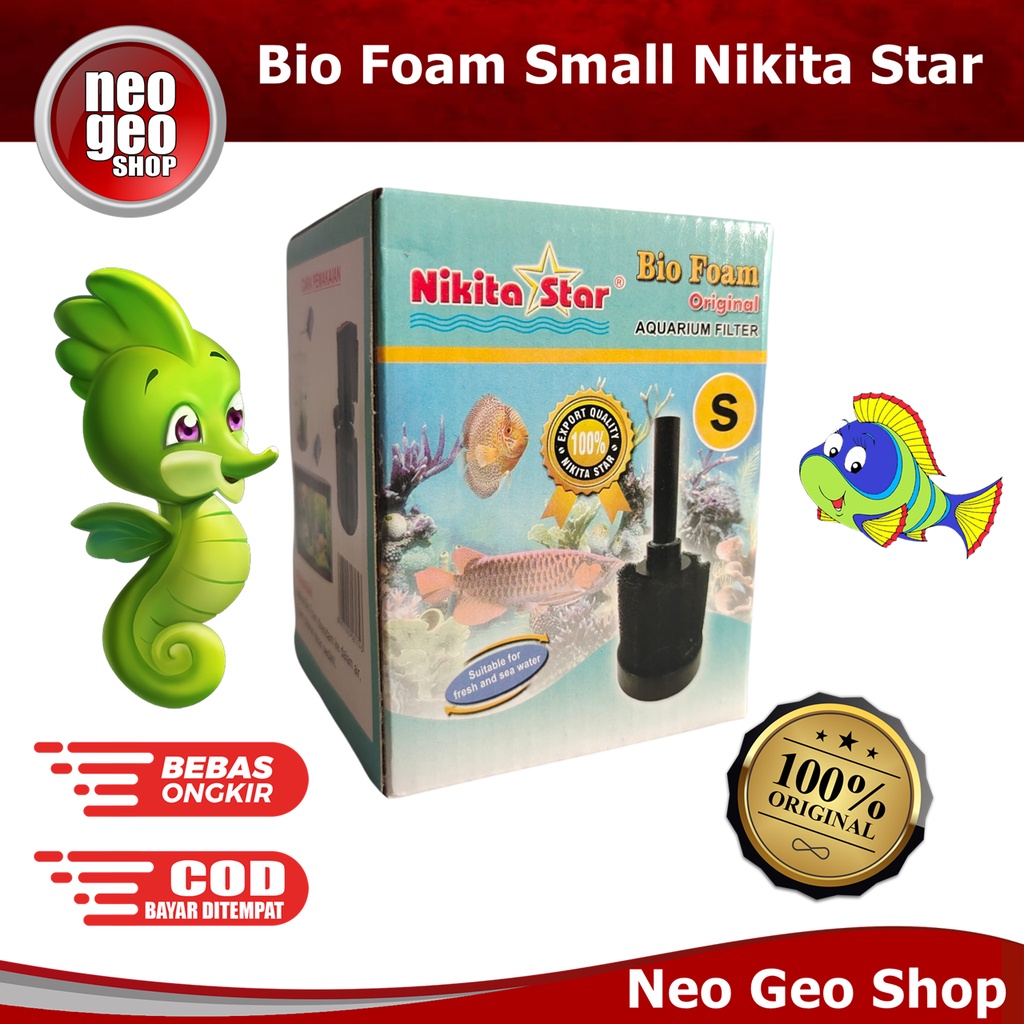 NIKITA STAR BIO FOAM SMALL Aquarium Aquascape Sponge filter