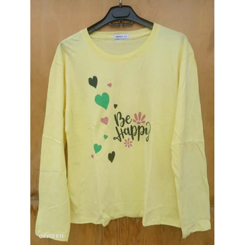 kaos anak Nevada lengan Panjang