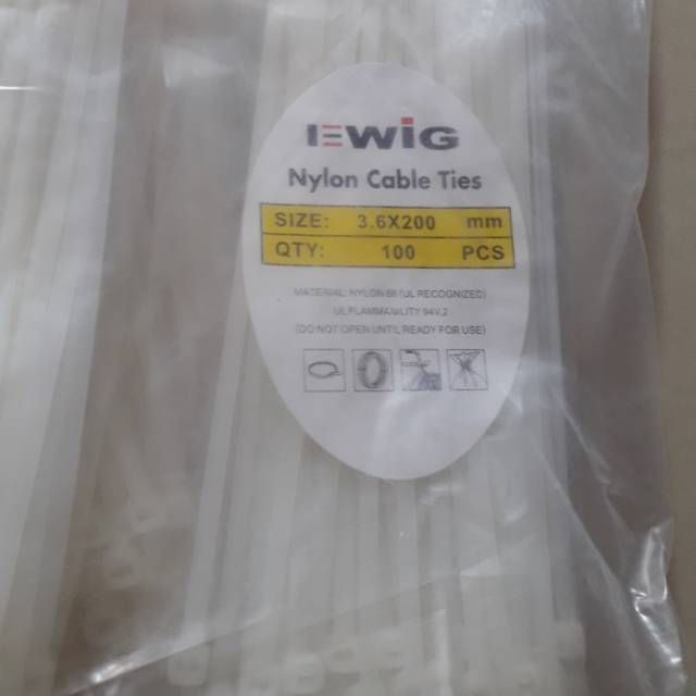 Kabel ties Cable ties 3,6x200mm