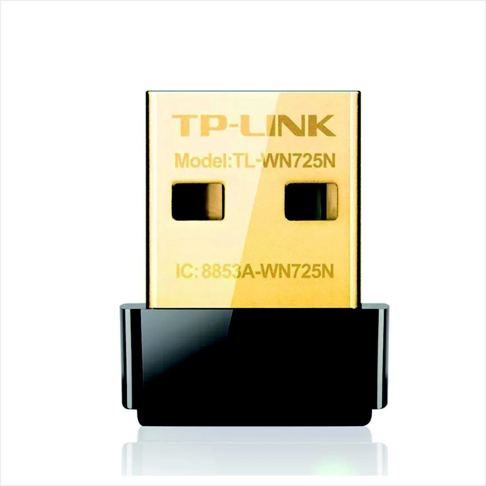 Trend-TP-Link TL-WN725N Wireless Nano USB WIFI Adapter Up to 150Mbps - Gold