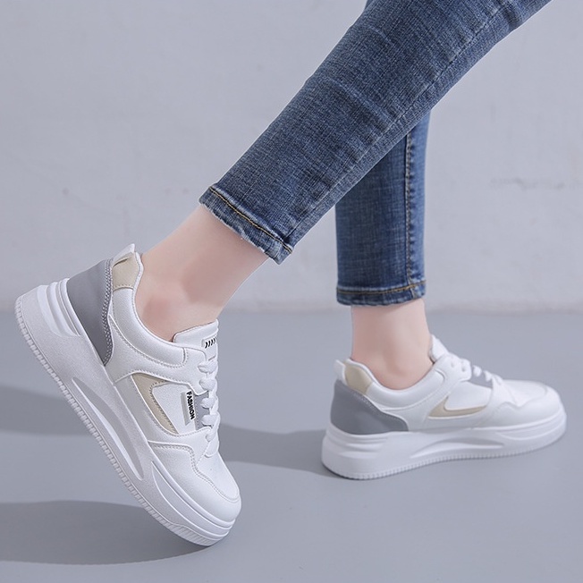 TBIG [COD] Sepatu Sekolah Sneakers Import Shoes VCSPORT Wanita Sepatu Korea Style Sekolah Kuliah