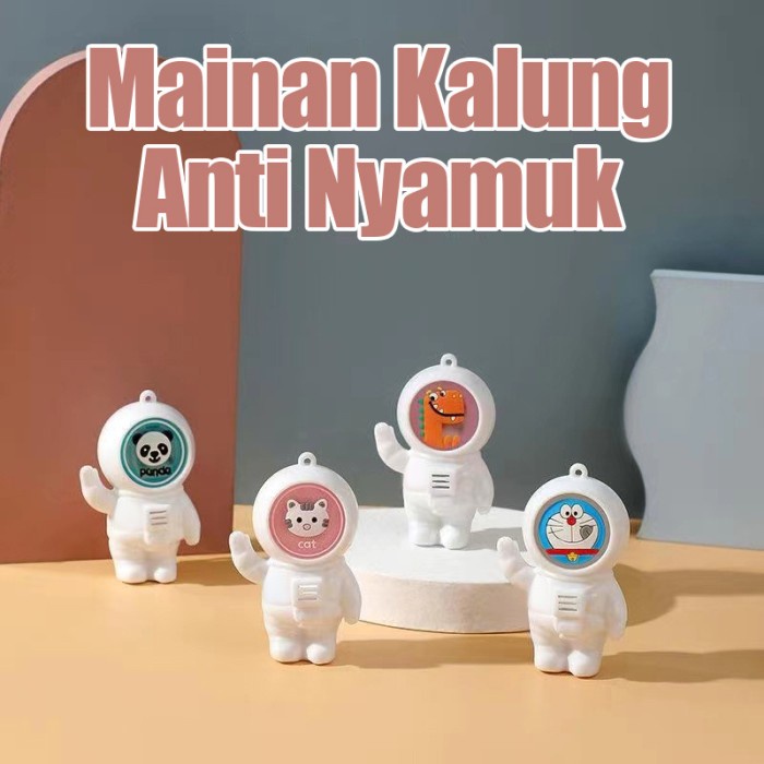 Bostonstore Kalung Anti Nyamuk Anak / Kalung Anak / Mainan Kalung Anak Anti Nyamuk mainan astronot lucu