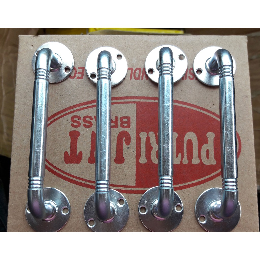 Handle Tarikan laci almari jendela 7,5 cm chrome dan minimalis