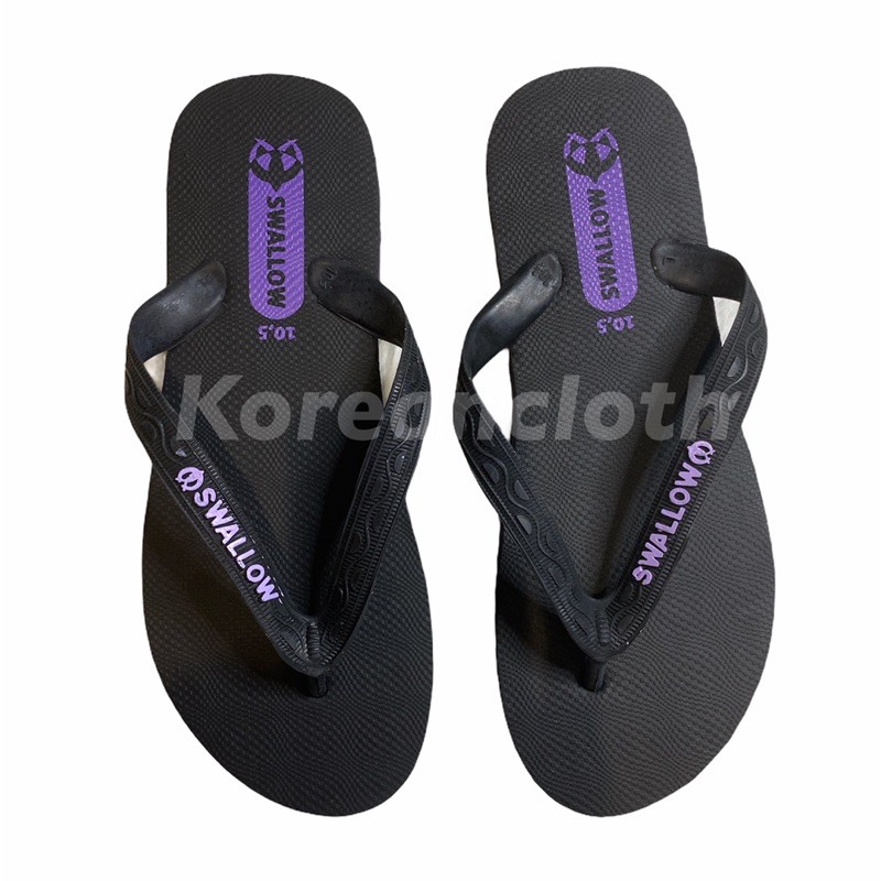 SANDAL JEPIT SWALLOW BLACK PEAR HITAM