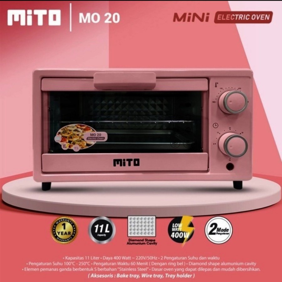 MITO MO-20 OVEN 11 LITER low watt mo20