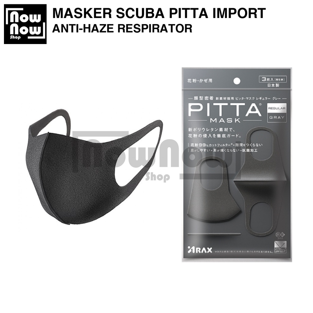 Masker PITTA Korea idol IMPORT Scuba Stretch Tebal Masker Kain Anti Debu Anti Bakteri Elastis Fashion Breathable Mudah Bernafas