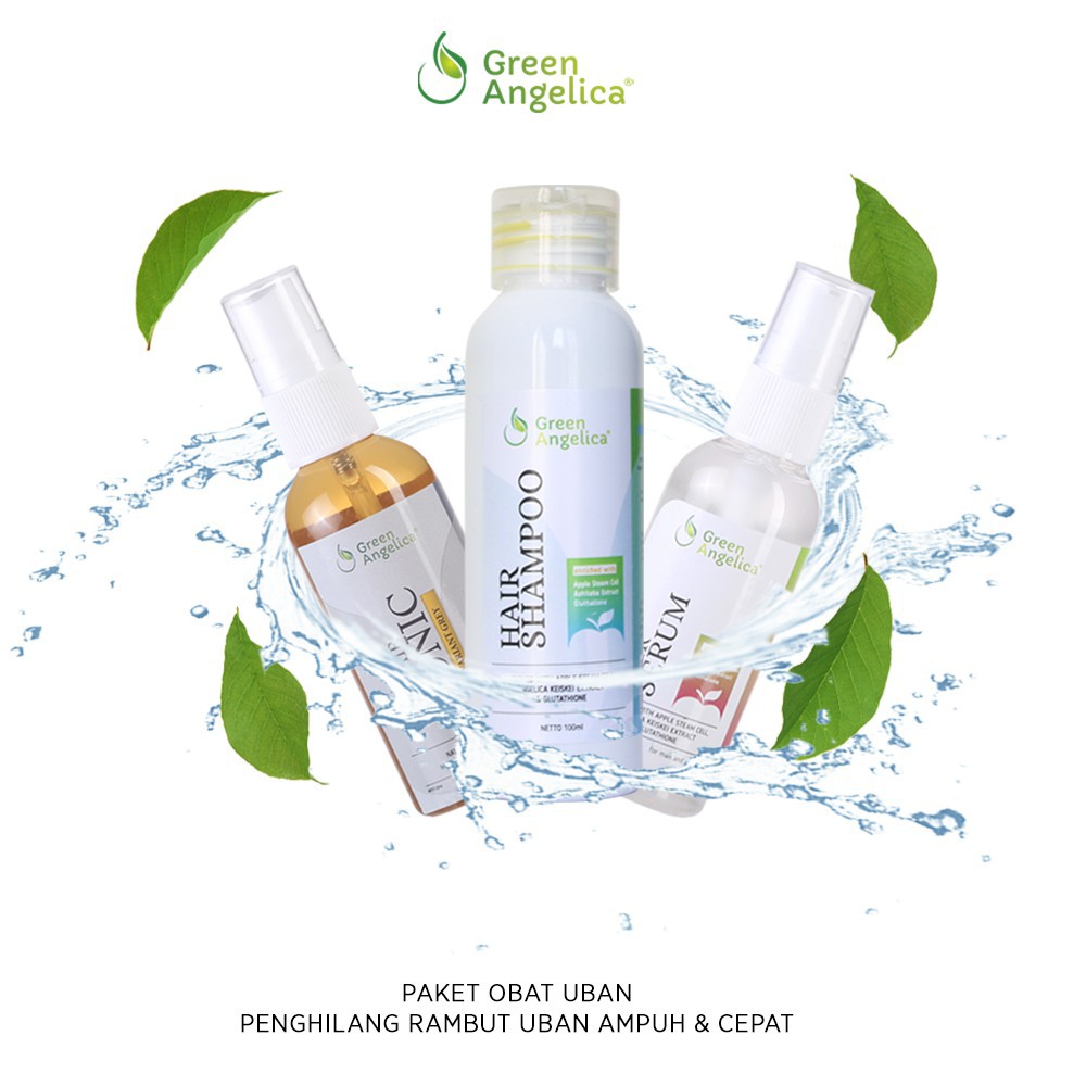 PAKET OBAT UBAN GREEN ANGELICA - PENGHILANG UBAN ALAMI