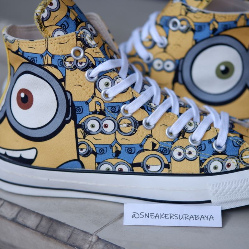 Minions x Converse All Star 100 Chuck Taylor Hi