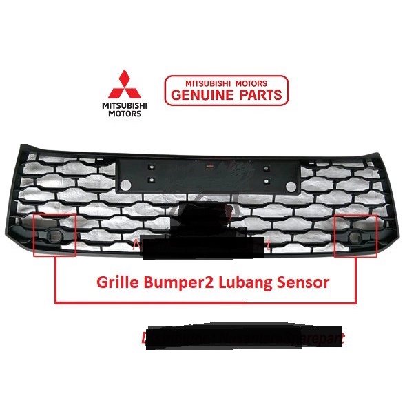 GRILL BUMPER DEPAN MITSUBISHI PAJERO 2.4 SPORT DAKAR