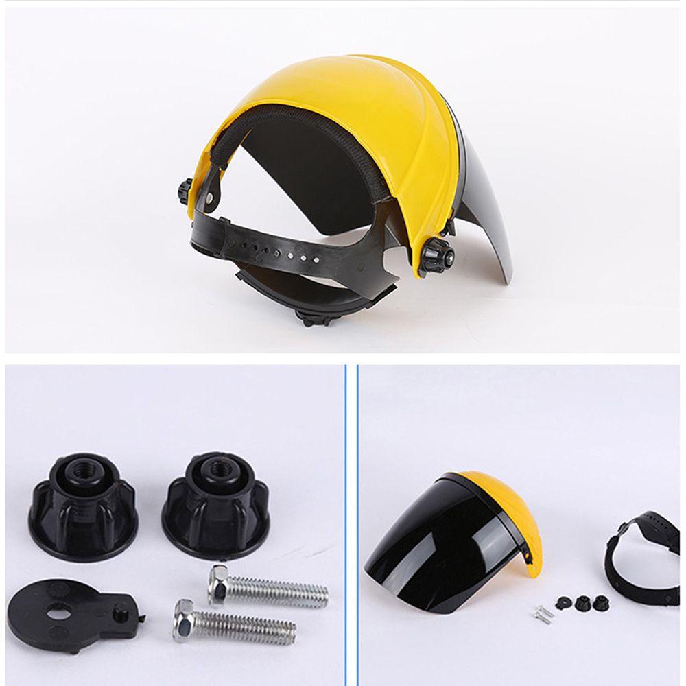 POPULAR Populer Helm Las Transparan Portable Auto Darkening Welder Tool