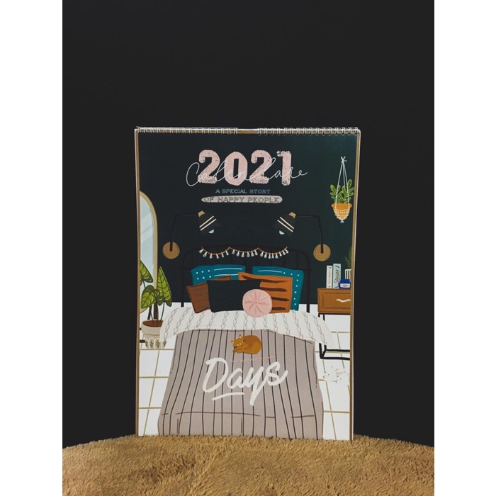 

READY KALENDER DINDING CUSTOM 13 HALAMAN HANNGER SPIRAL ART CARTON 260 BERMUTU