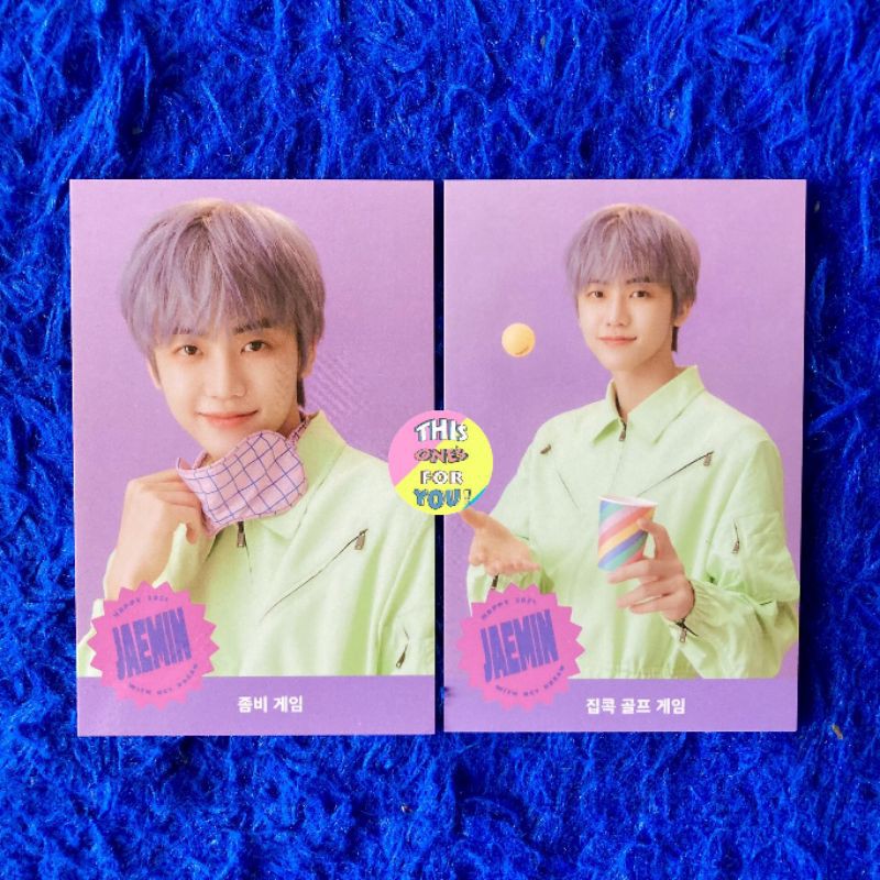 [READY] Jaemin Official Party Game Card Photocard PC Set NCT Dream Season's Greetings SG 2021 SG21