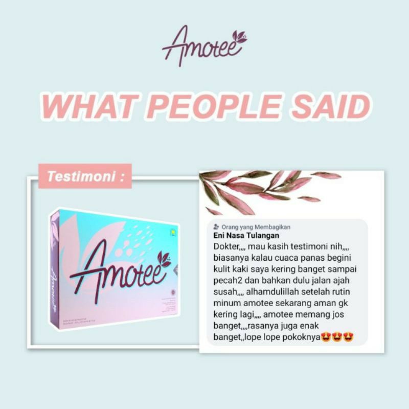 

Amotee untuk kesehatan kulit