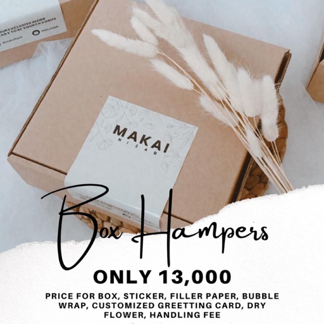 

BOX/KOTAK KADO HAMPERS MURAH by MAKAI HIJAB KOTAK KADO