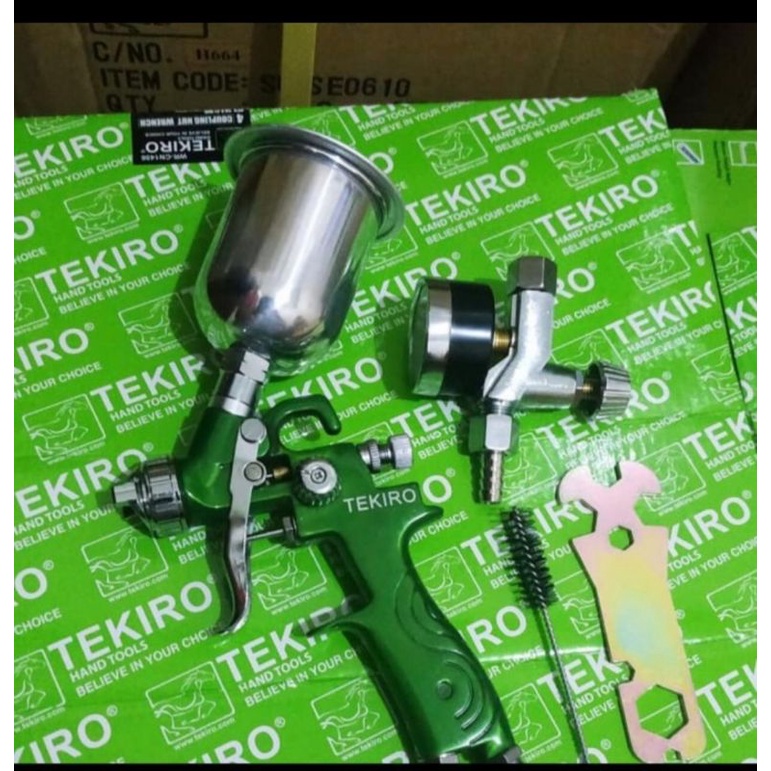 SPRAY GUN MINI HVLP TEKIRO K350 NOZZLE 0,8MM