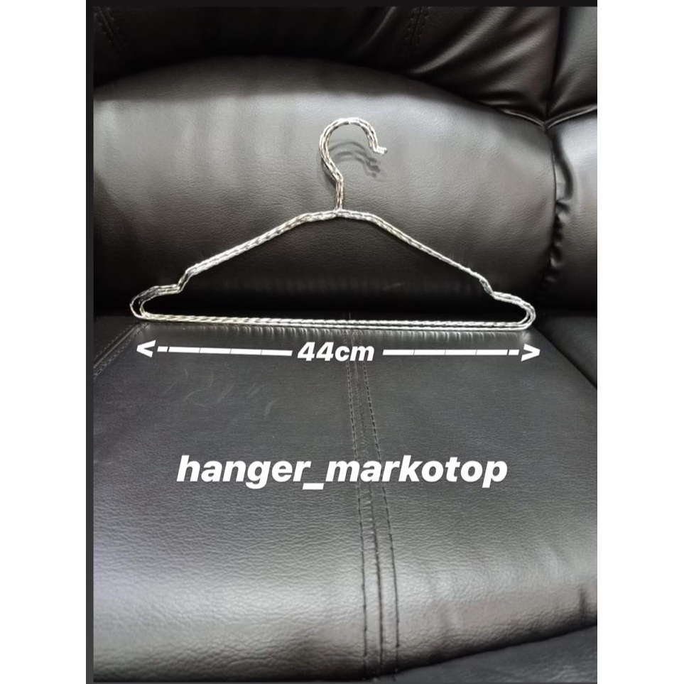 Hanger Besi Ulir/Gantungan Baju Stainless Steel Import