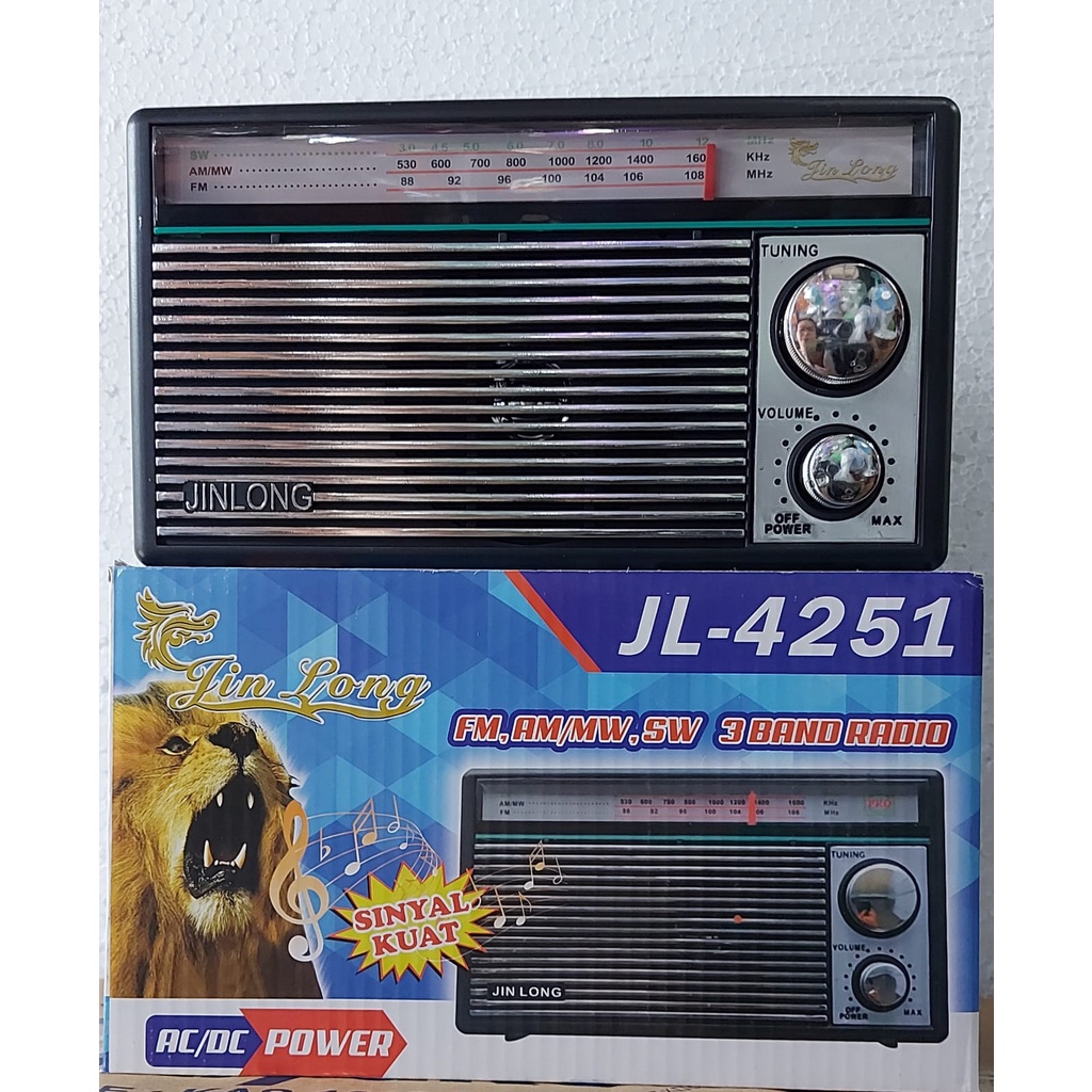 Radio Jin Long JL-4251 (FM, AM/MW, SW)