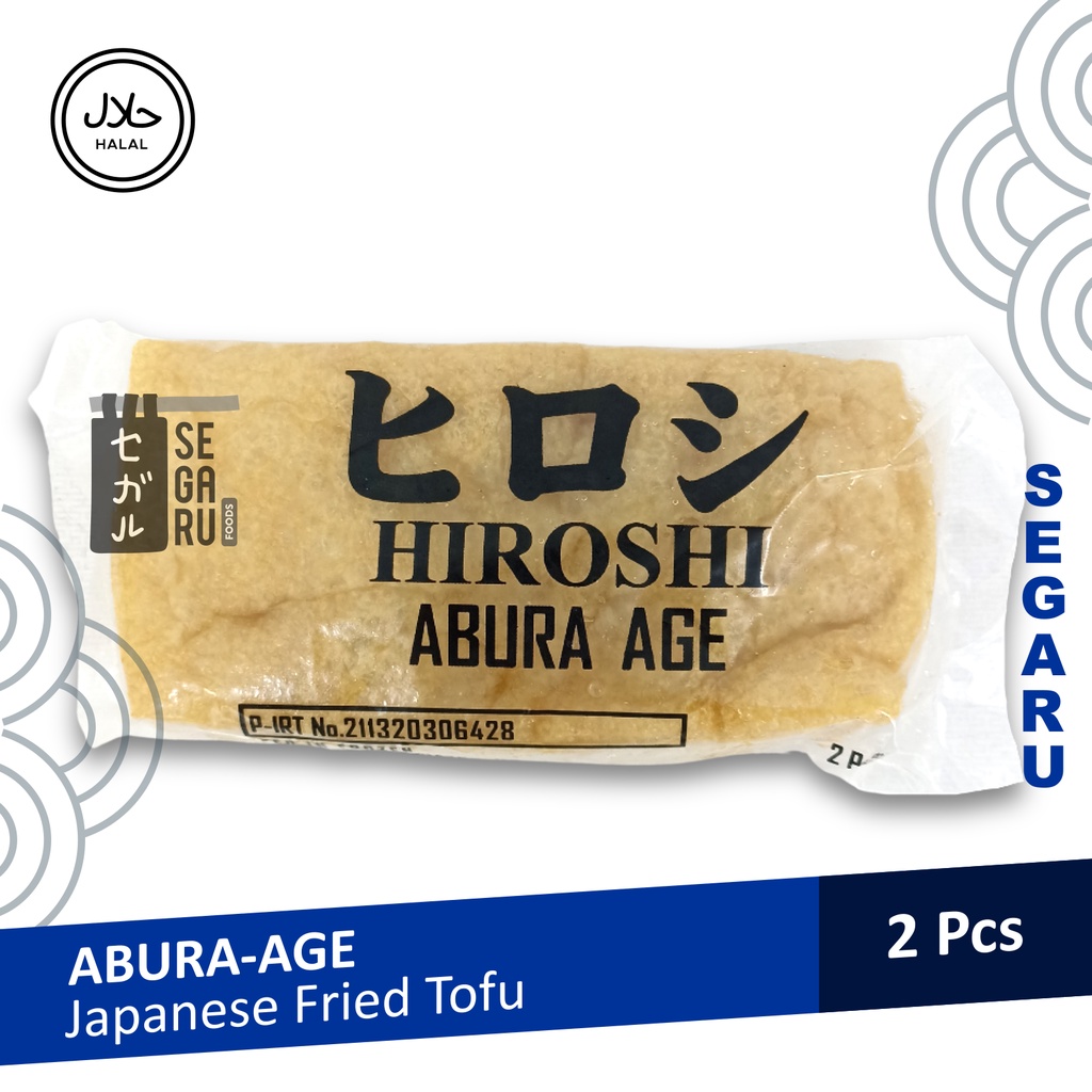 ABURA AGE Japanese Fried Tofu Aburage Miso Udon Ramen Tahu Jepang