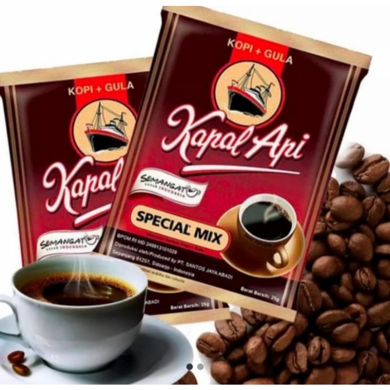 

Kopi Kapal Api Special Mix 1 Renceng
