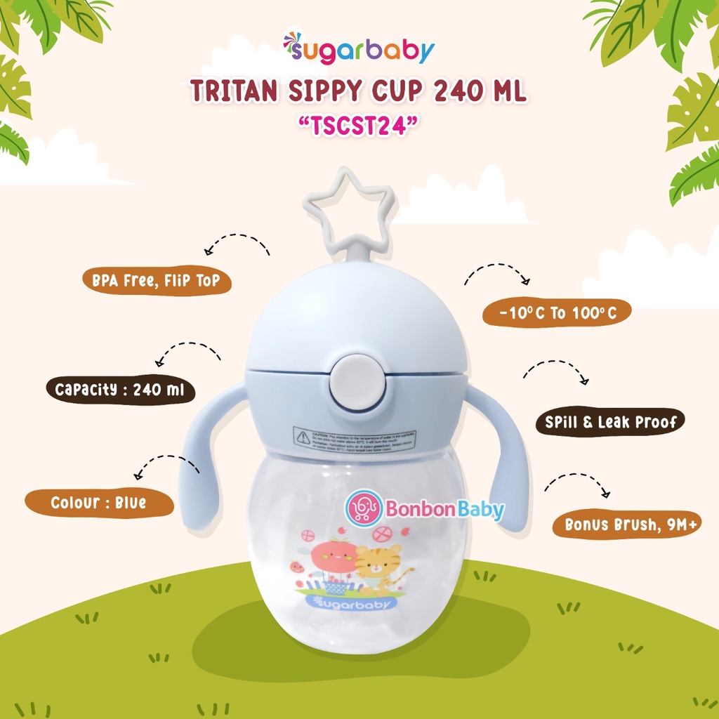 Tritan Cup STAR Sugar Baby TSCST240 240ml 9m+