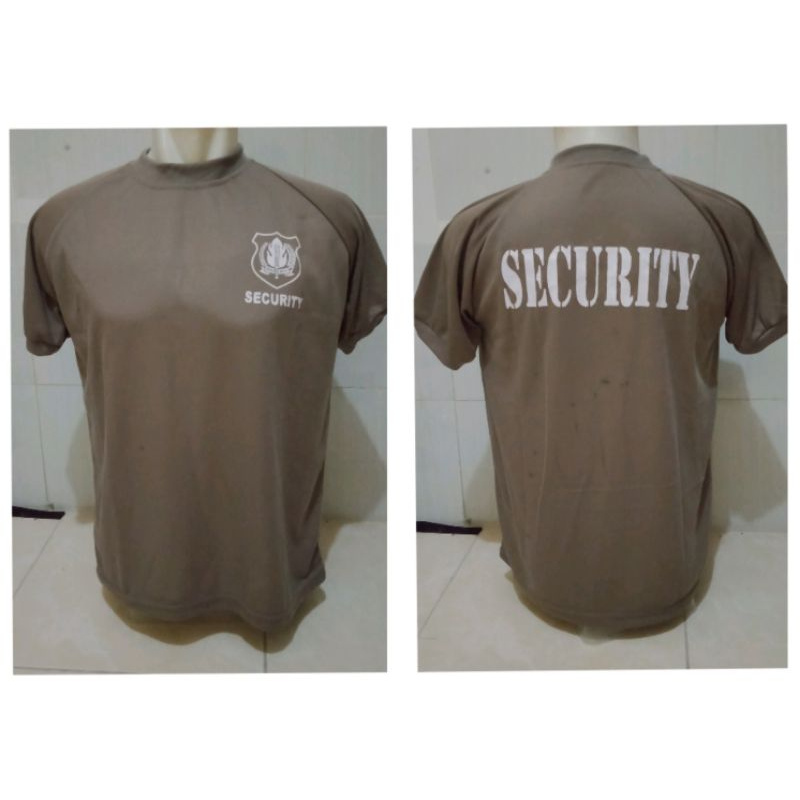 KAOS PENDEK SATPAM SECURITY TERBARU