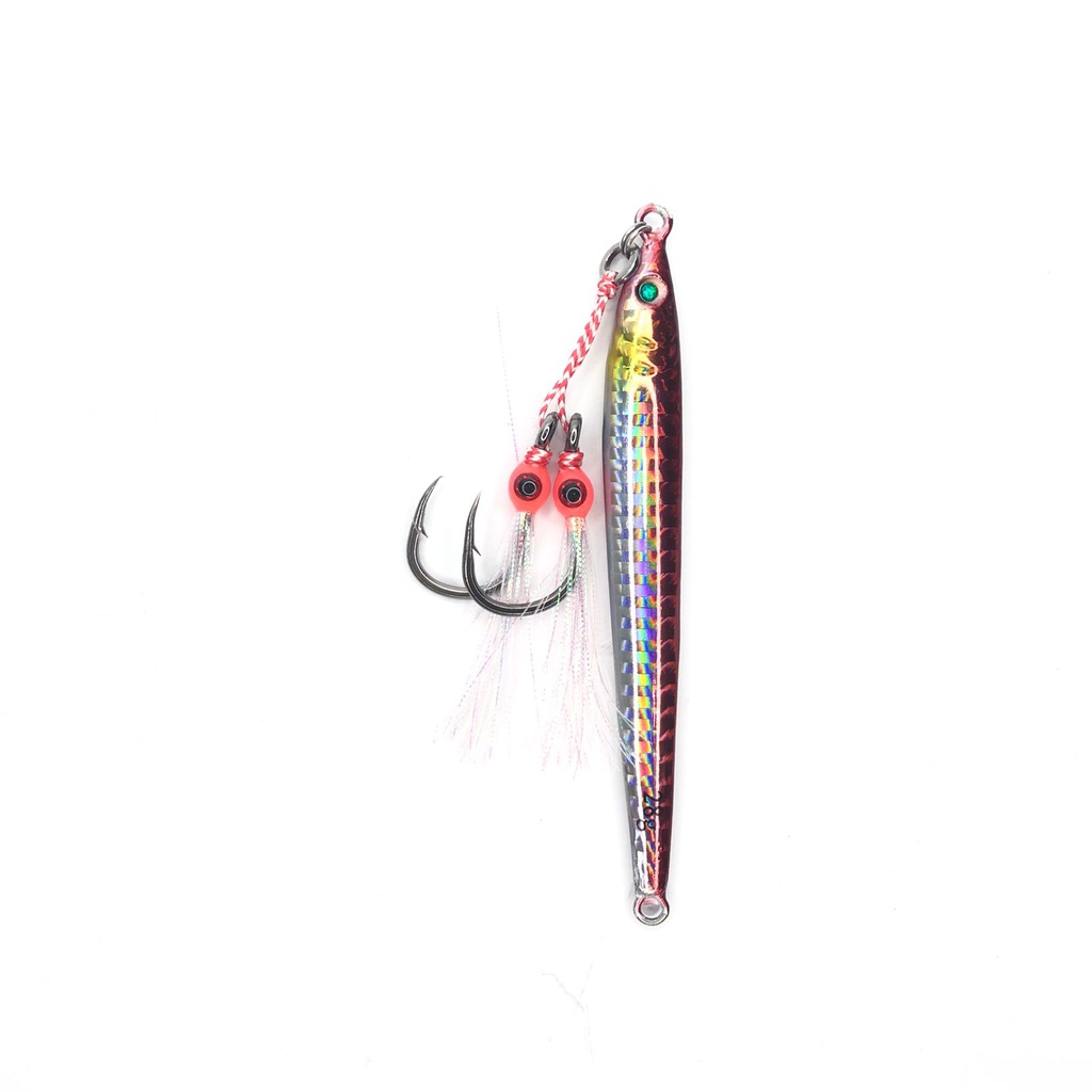 Lure Umpan MicroJig Metal Jig Stick 28gr + Assist Double Hook 1/0 GID