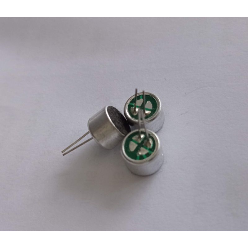2 pcs Mic condensor 9.5mm x 7mm condenser kawat 1cm spool mic