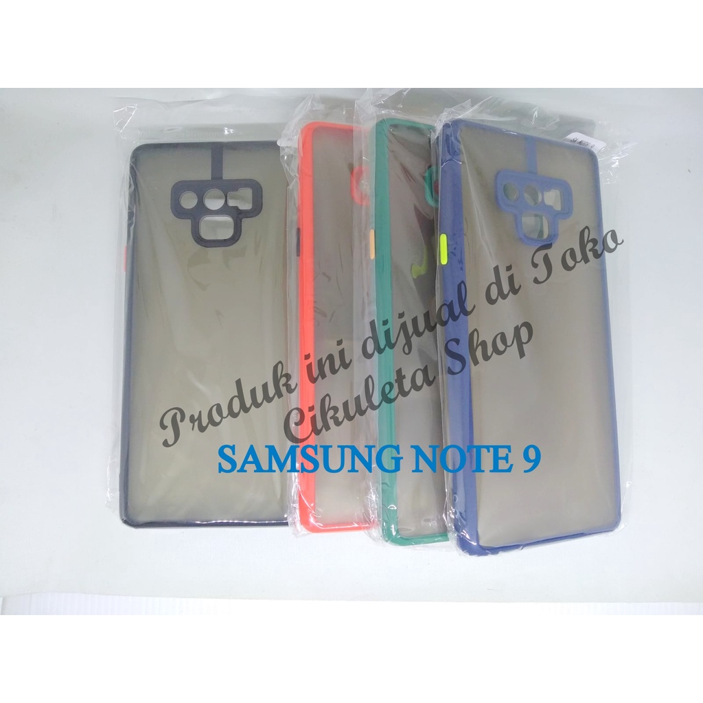 FDT My Choice Hybrid Matte Case Bumper Softcase SAMSUNG NOTE 9