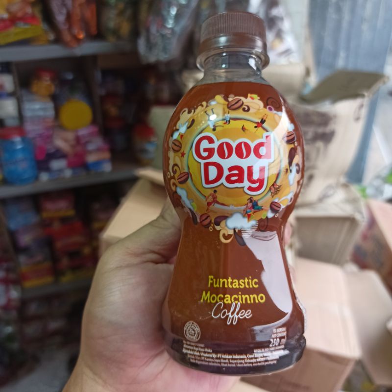 

Minuman Kopi Coffee Good Day Goodday Botol 250 Ml Mocacinno