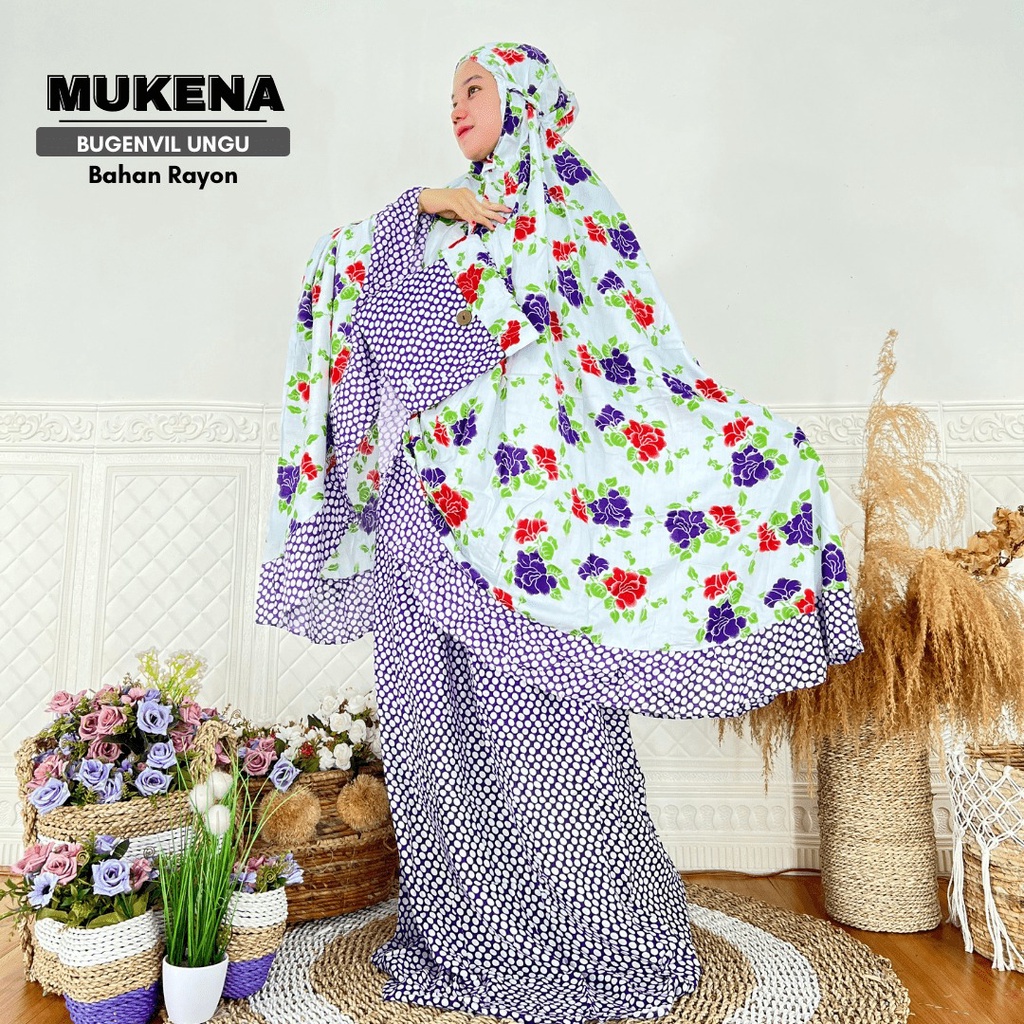 MUKENA DEWASA BAHAN RAYON MOTIF TYE DYE MUKENA JUMBO , GROSIR MUKENA SOLO
