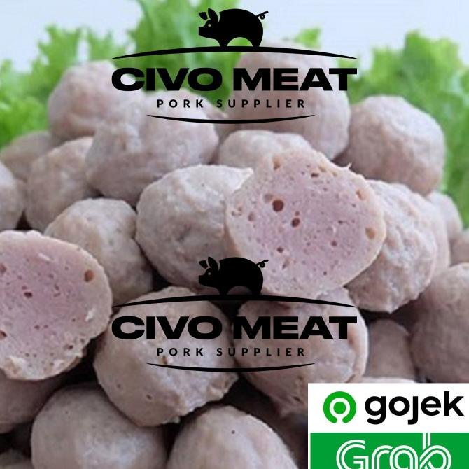 

MAKANAN BEKU / BAKSO SAPI ASLI (PREMIUM) ISI 25PCS / 425GRAM NON COD