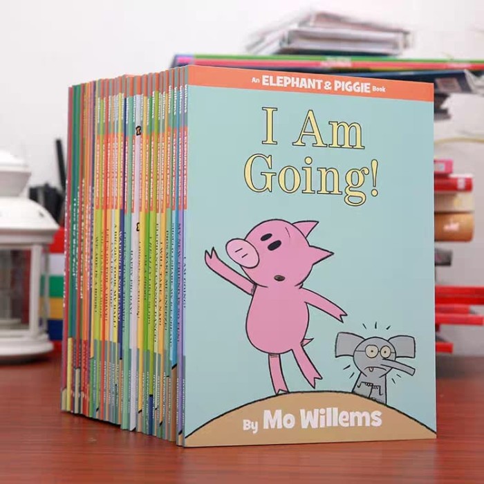 

DISKON HARGA elephant and piggie 25 Books /set MO willems buku anak BR099