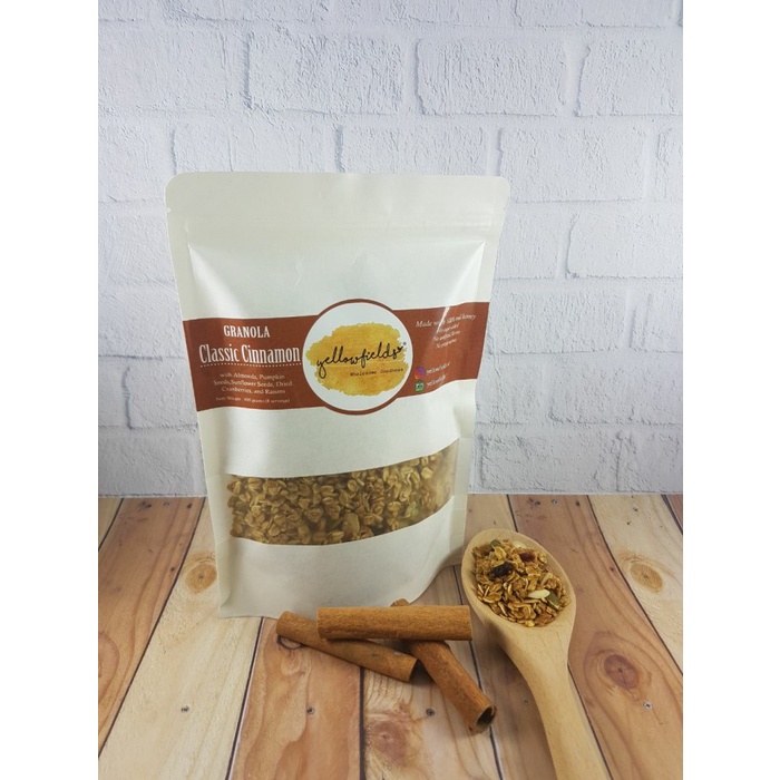 

Jual Granola Classic Cinnamon By Yellowfields