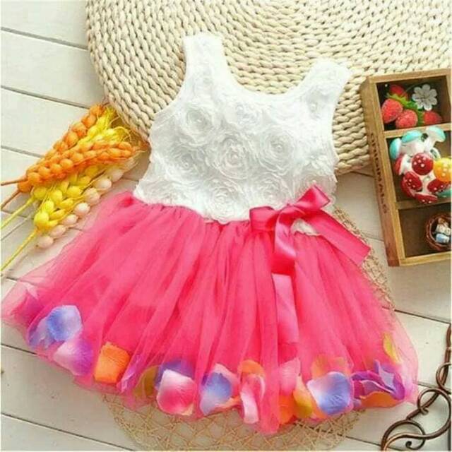  Baju  gaun pesta anak  bayi  perempuan  dress tutu anak  bayi  