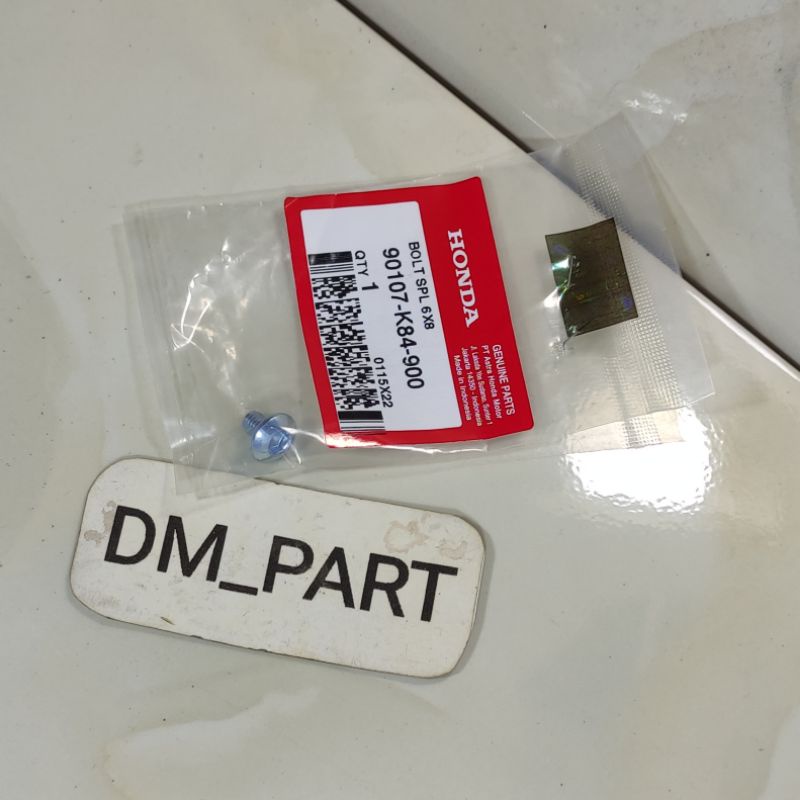 BAUT BOLT BODY BODI L M6 X 8 MM HONDA CRF 150 90107 K84 900 90107k84900