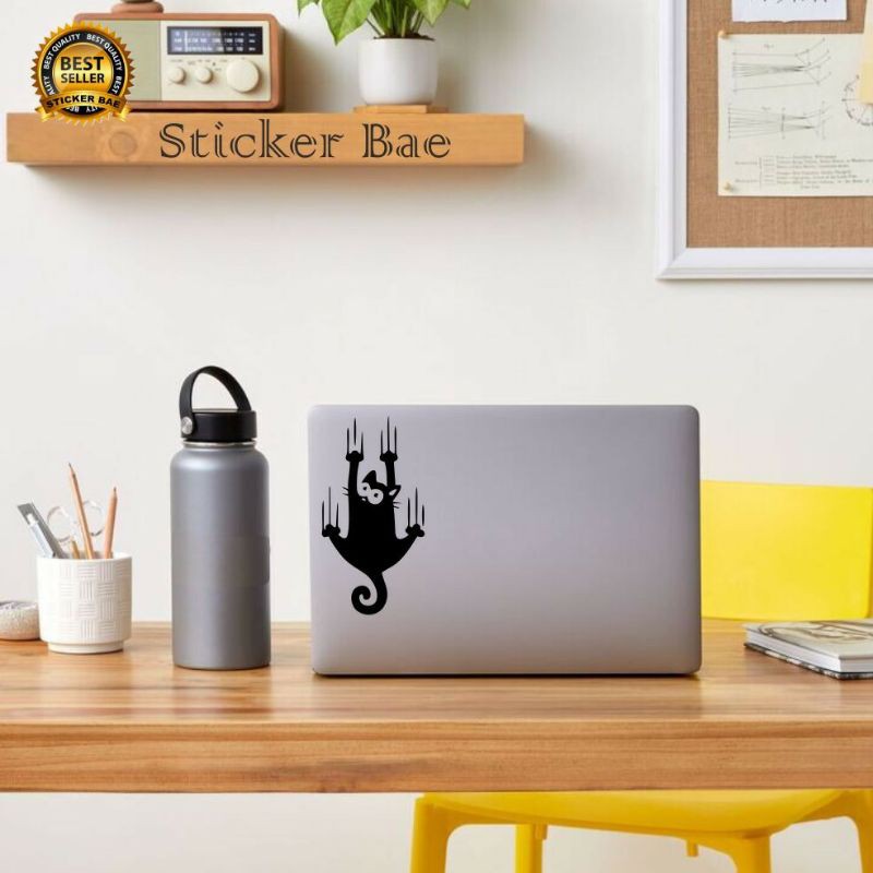 

stiker kucing cuting untuk laptop