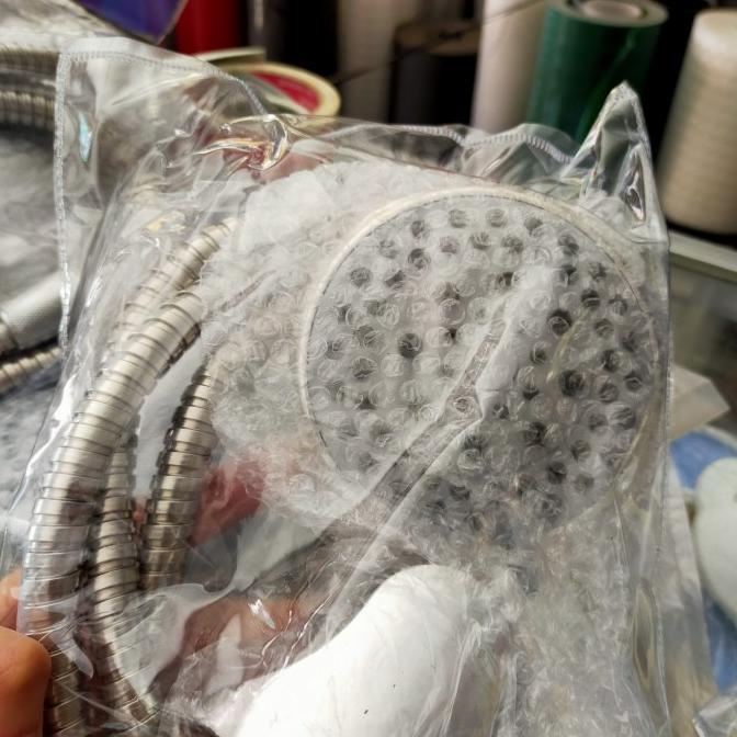 Kualitas terbaik] Shower mandi chrome stainles kepala besar murah. shower mandi murah