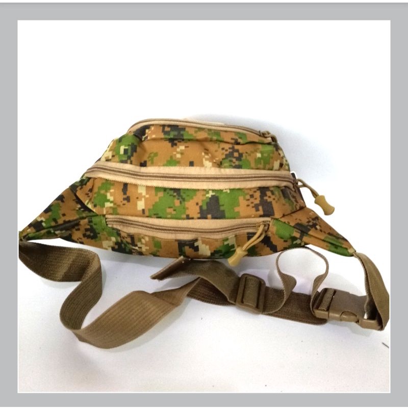 tas selempang waist bag - waiatbag tactical army import marpat