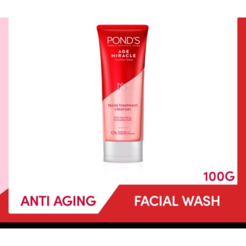 Ponds age miracle  facial wash 100gr