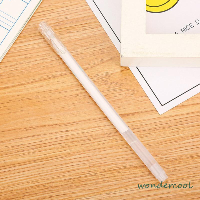 Warna Pena Gel Berkapasitas Besar Akun Tangan Tanda Siswa Sorotan Album Flash Pen-Won