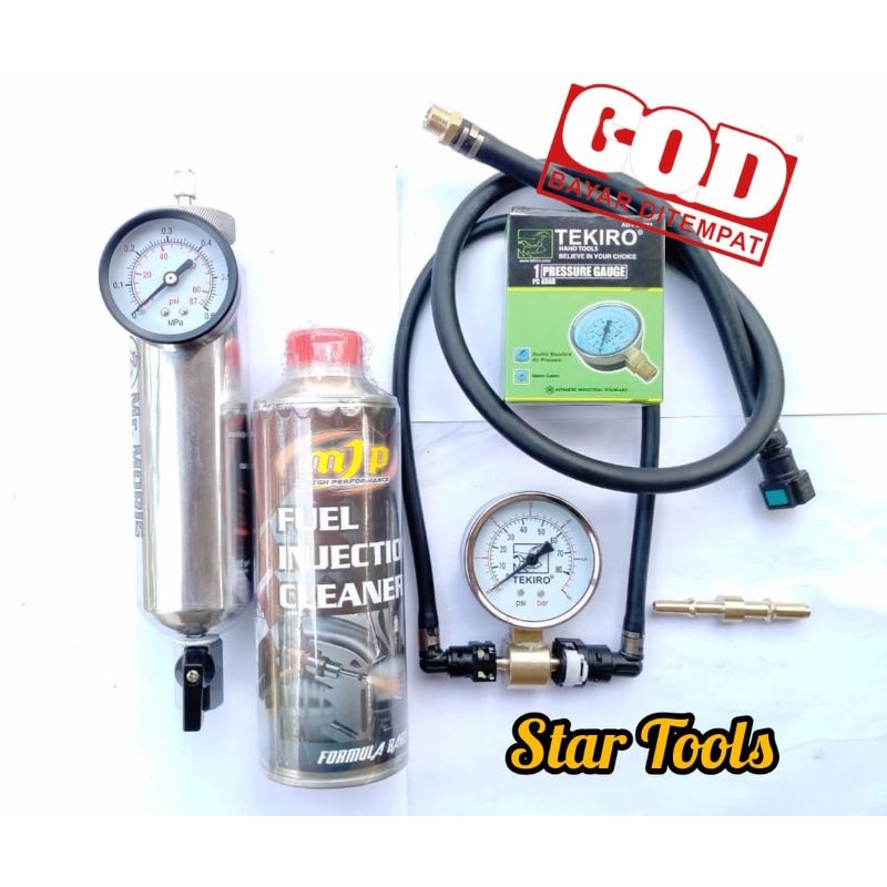 Jual Tester Fuelpump Alat Servis Injeksi Injector Paket Tabung Infus