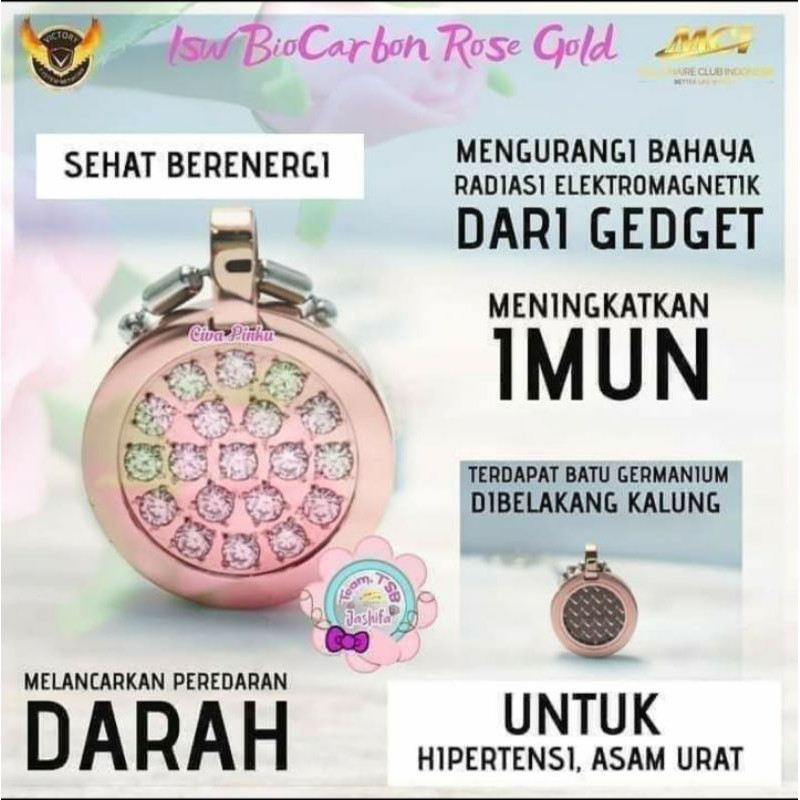 LSW ROSE GOLD PENDANT ANTI RADIASI