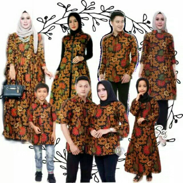 Batik Couple Keluarga Milineal Ndoro Jowi Dnt Jamin Termurah
