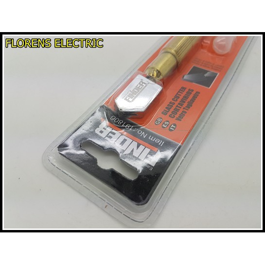 Merk FINDER Alat Pemotong Kaca / Oil Rolling Glass Cutter