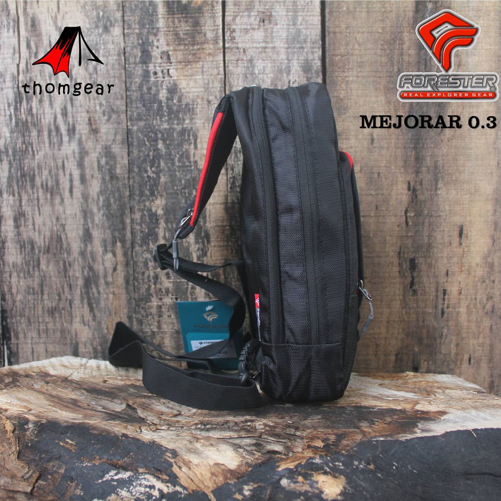 Thomgear Forester Sling Bag Majorar 0.3 Plus Cover Bag Original Tas Selempang Bahu 10140
