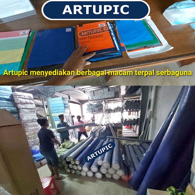 TERPAL A8 CINA BIRU TUA SILVER TERPAL KANDANG AYAM TERPAULIN TERPAL PLASTIK DINDING ALAS PLAFON KANDANG